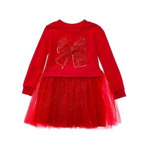 Freestyle Girls  Present Tulle Dress, Red